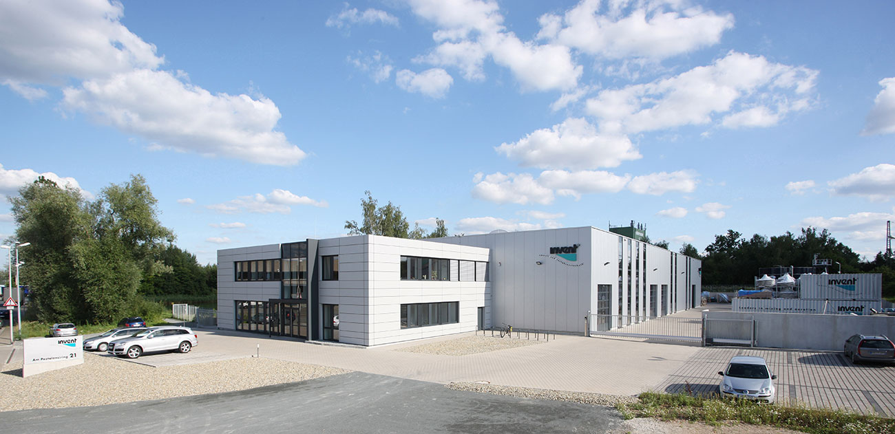 INVENT Umwelt- und Verfahrenstechnik Firmensitz Erlangen Eltersdorf